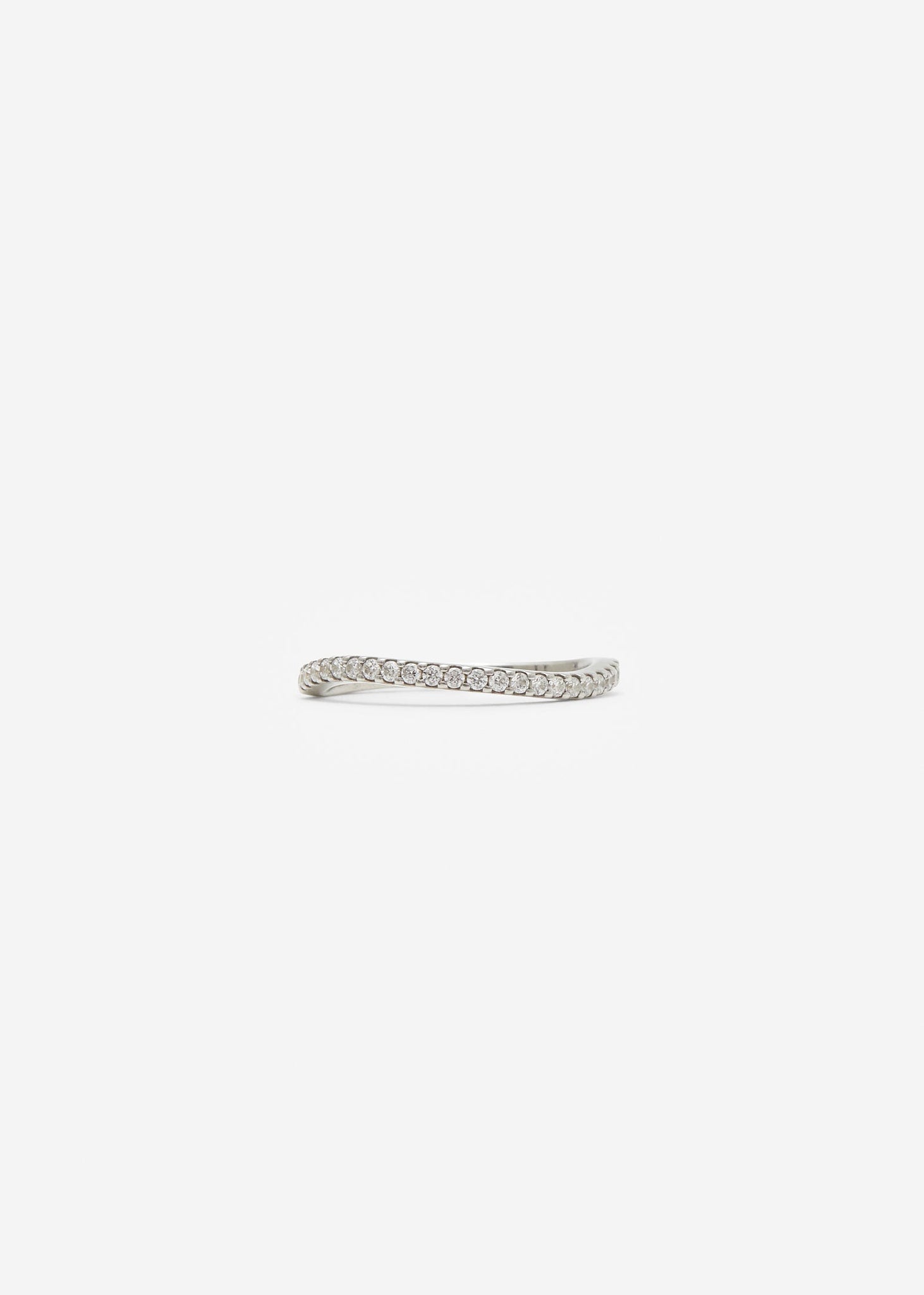 Organic Scallop Set Full Eternity Band 0.01 ct - Customised - 1