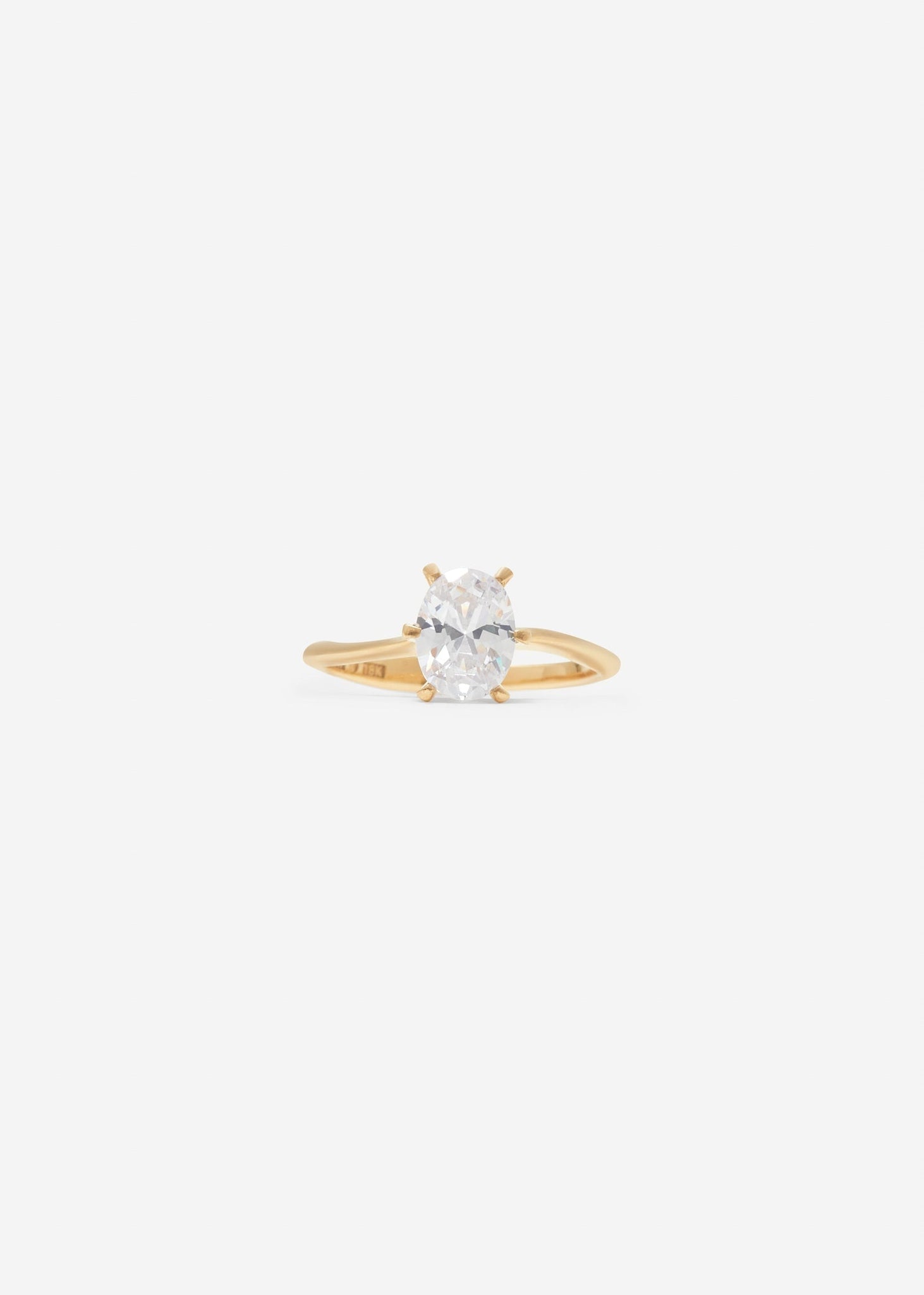 Oval Solitaire Ring Maxi 0.7 - 0.9 Ct - Customised - 1