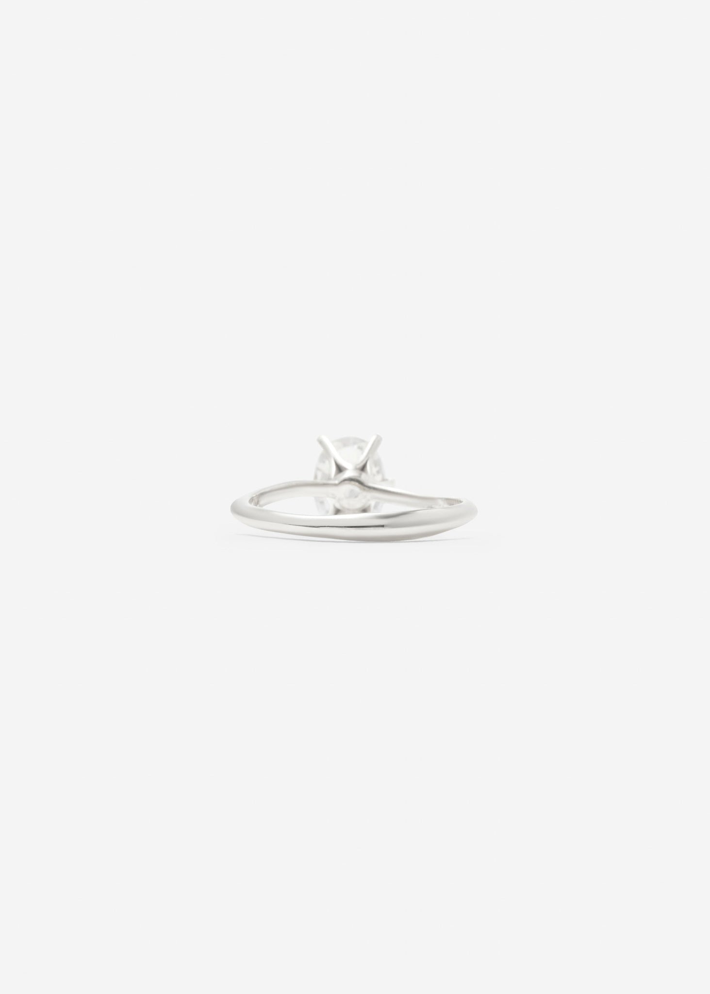 Oval Solitaire Ring Maxi 0.7 - 0.9 Ct - Rings - Customised - 4