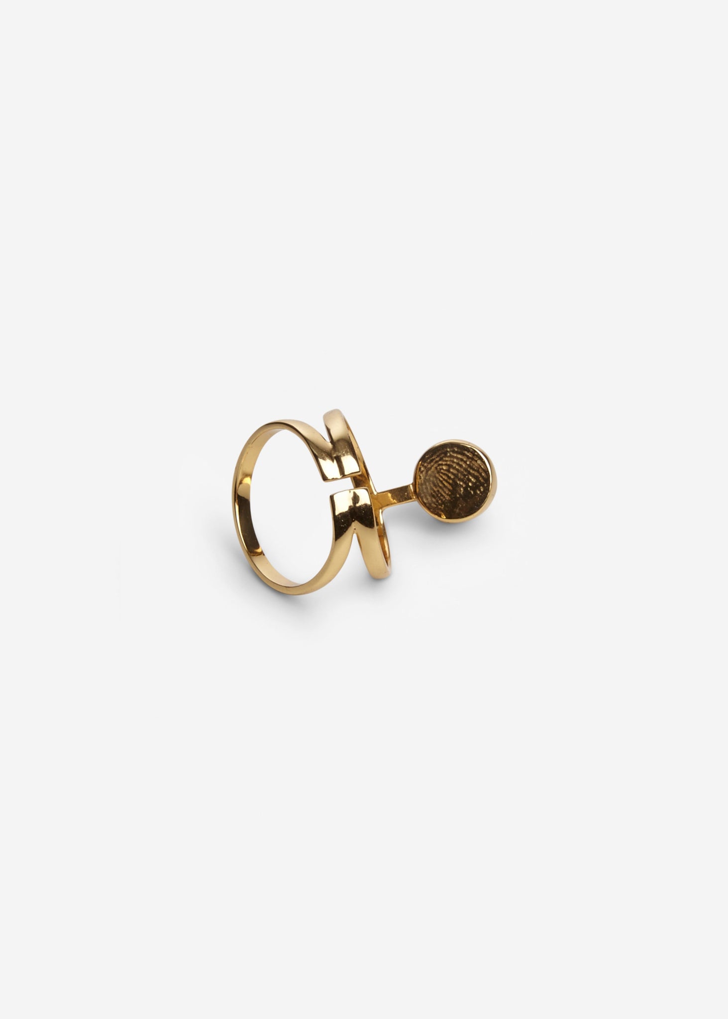 Pearl knuckle Ring - Gold - Sample - 3