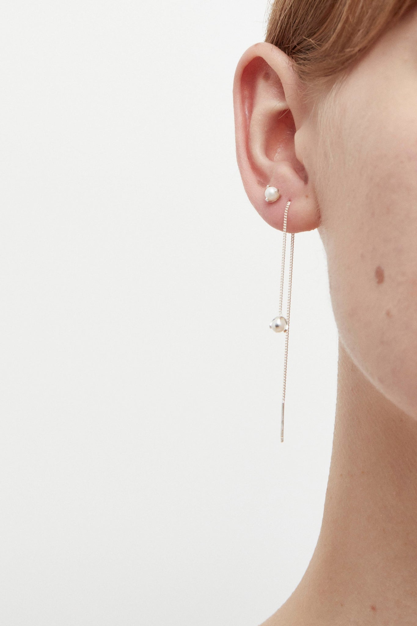 Pearled Chain Earring - Cornelia Webb - 4
