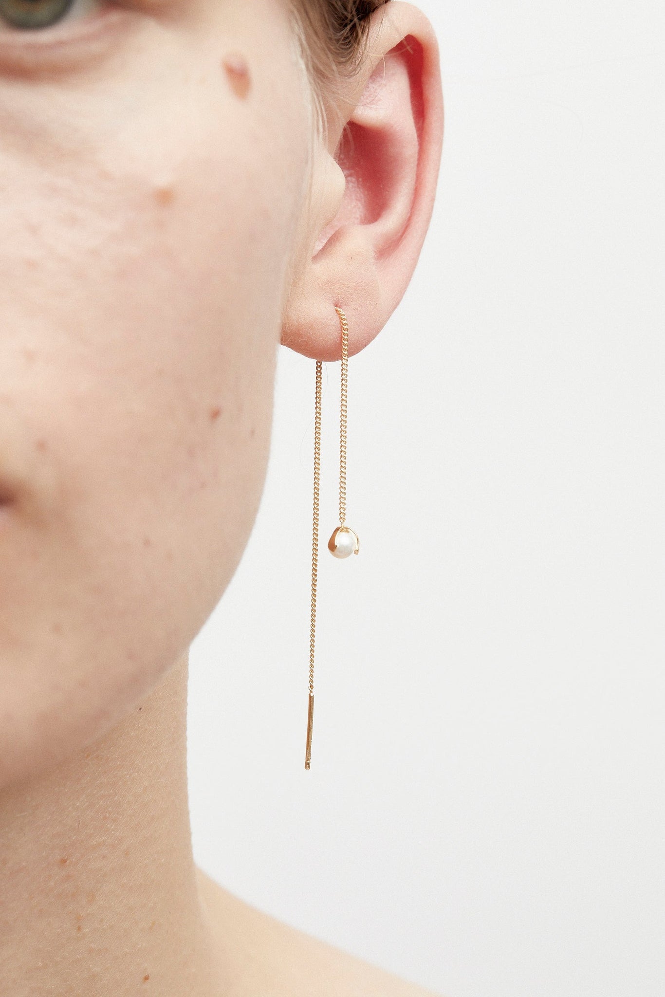 Pearled Chain Earring - Cornelia Webb - 4