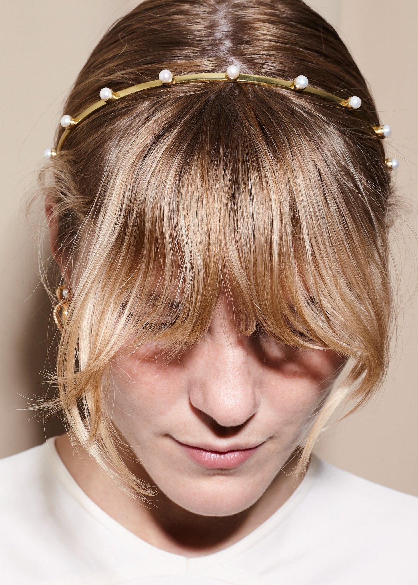 Pearled Headband XS Cornelia Webb Avant Garde