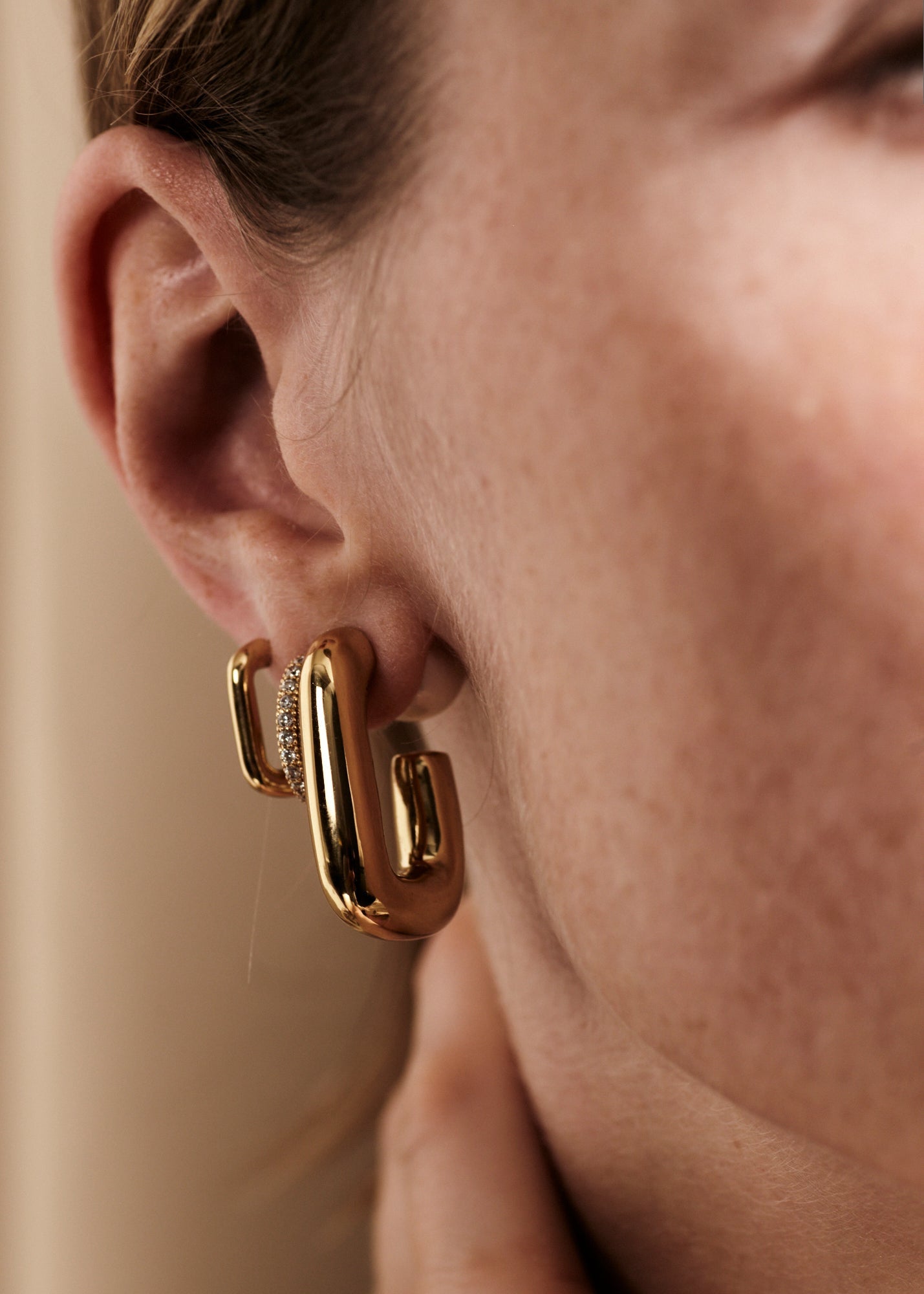 Piped Hoop Earring Midi - Cornelia Webb - 2