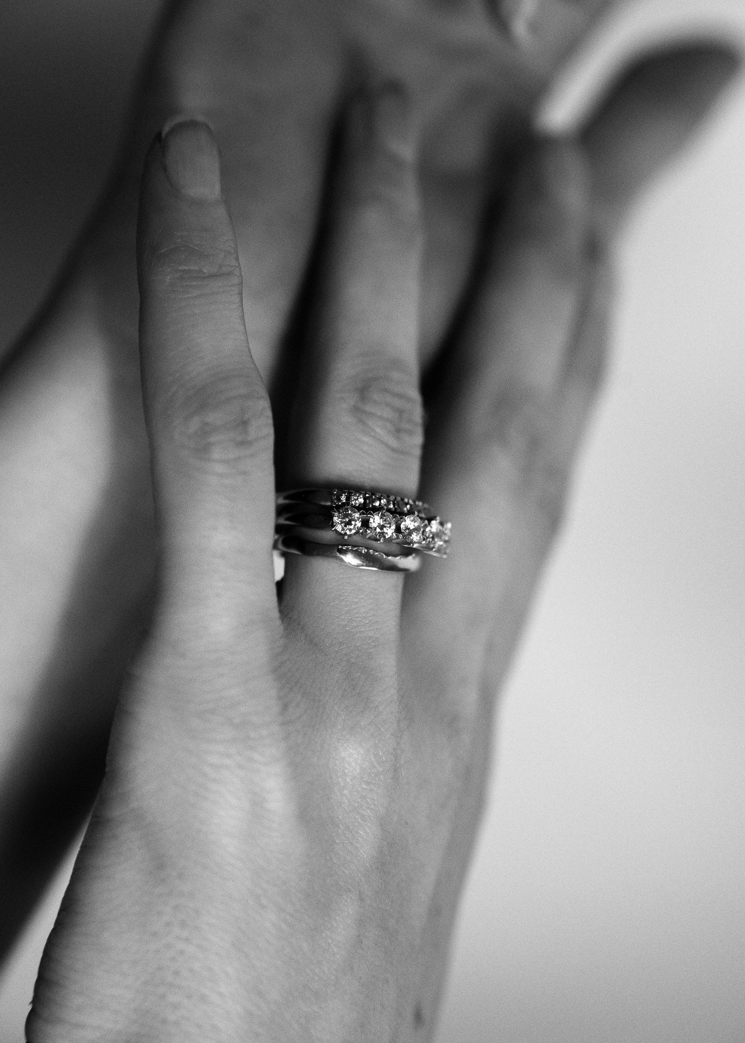 Molded Quintuple Ring - 18k Gold Cornelia Webb Customised Made-to-order