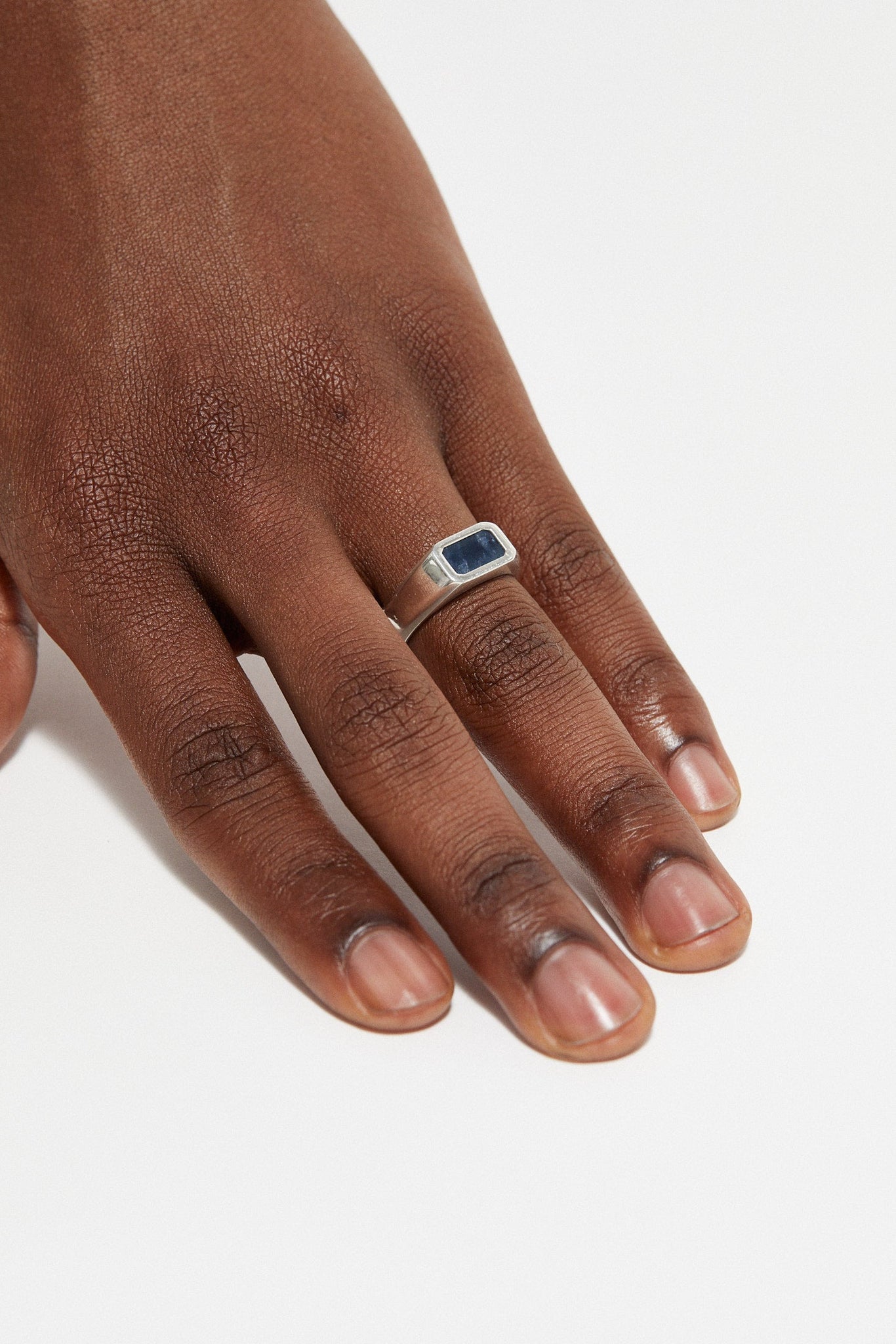 Sapphire Signet Ring - Customised - 2