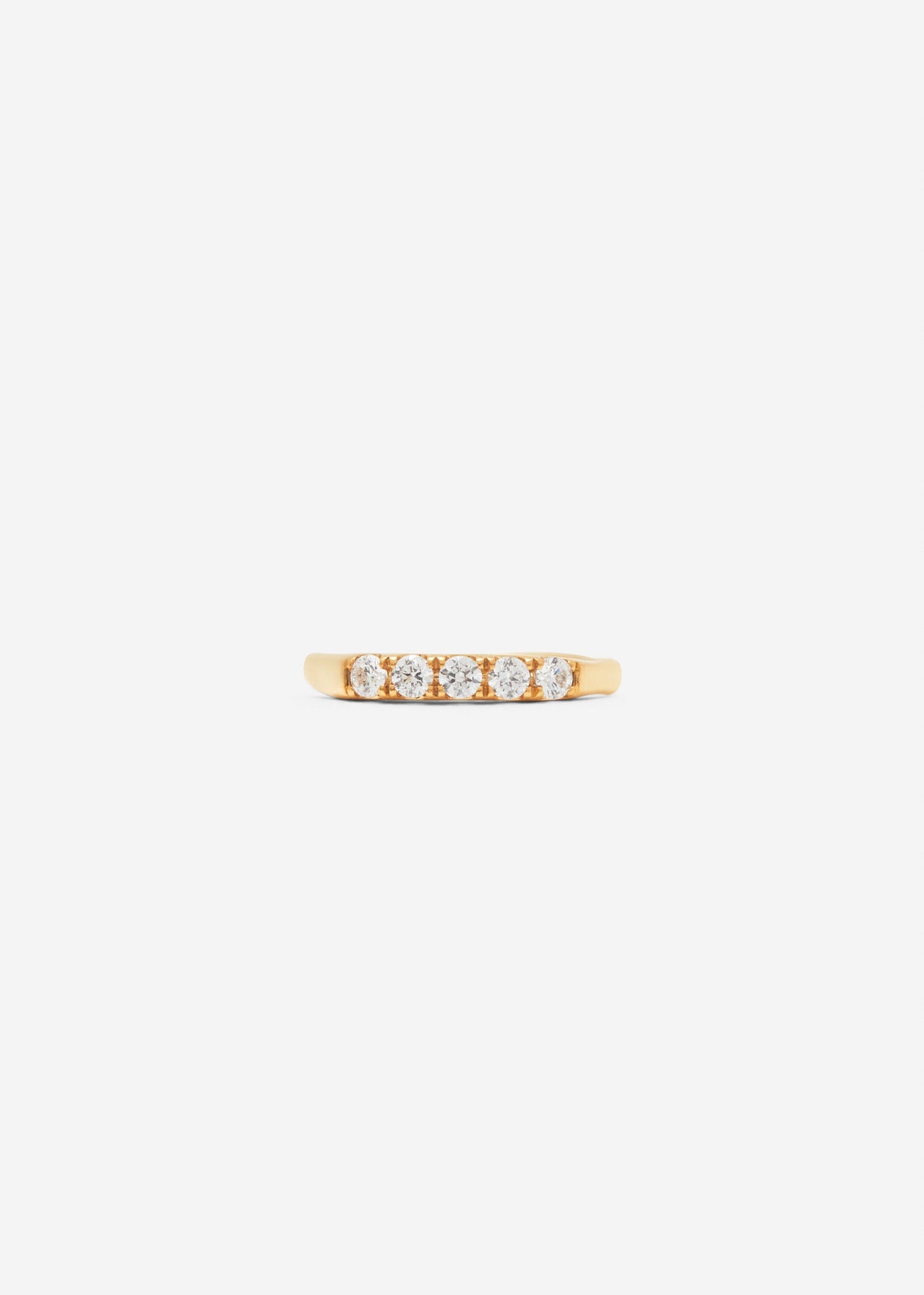 Scallop Set 1/4 Eternity Band 0.06 ct - Customised - 5
