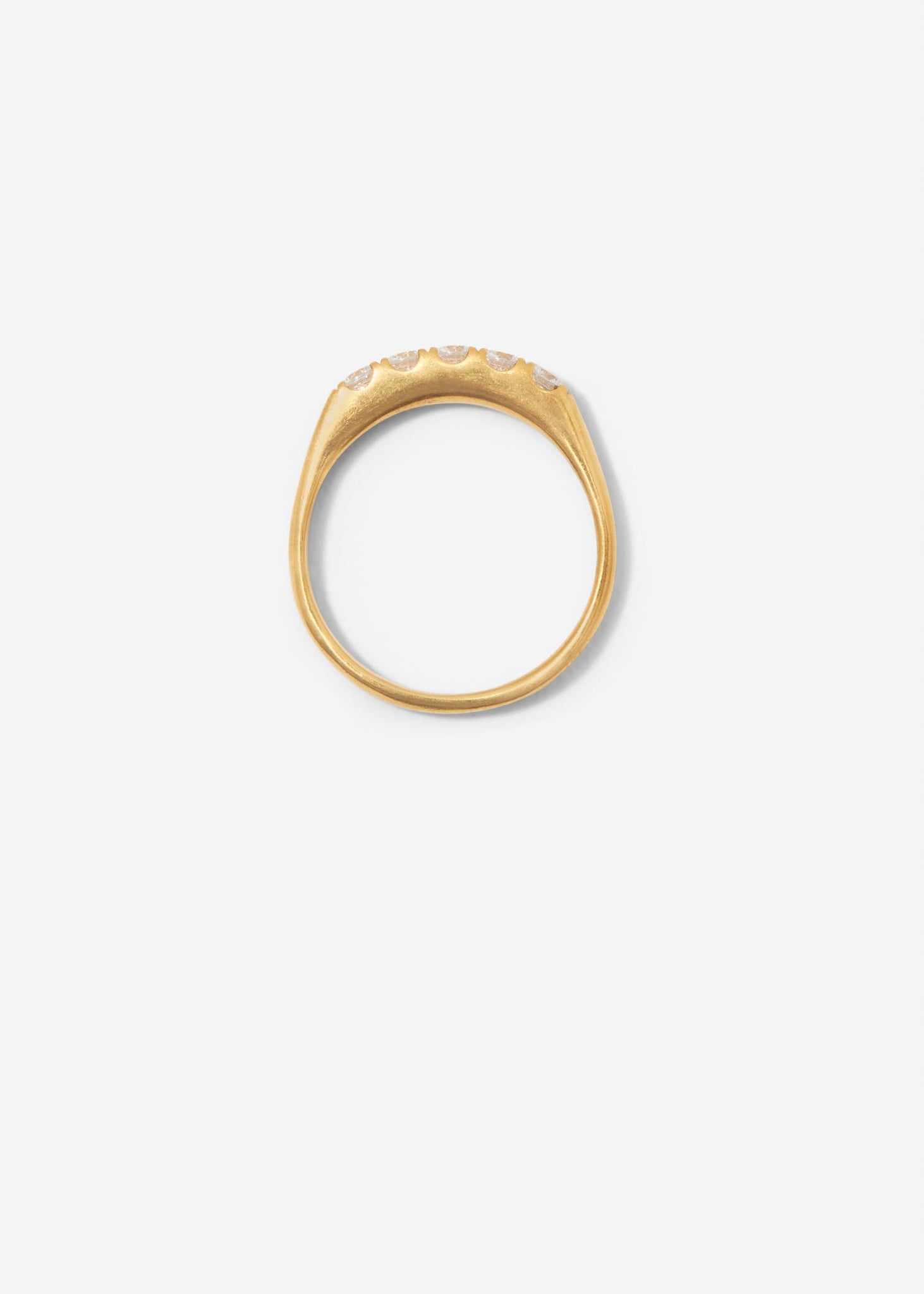 Scallop Set 1/4 Eternity Band 0.06 ct - Customised - 3