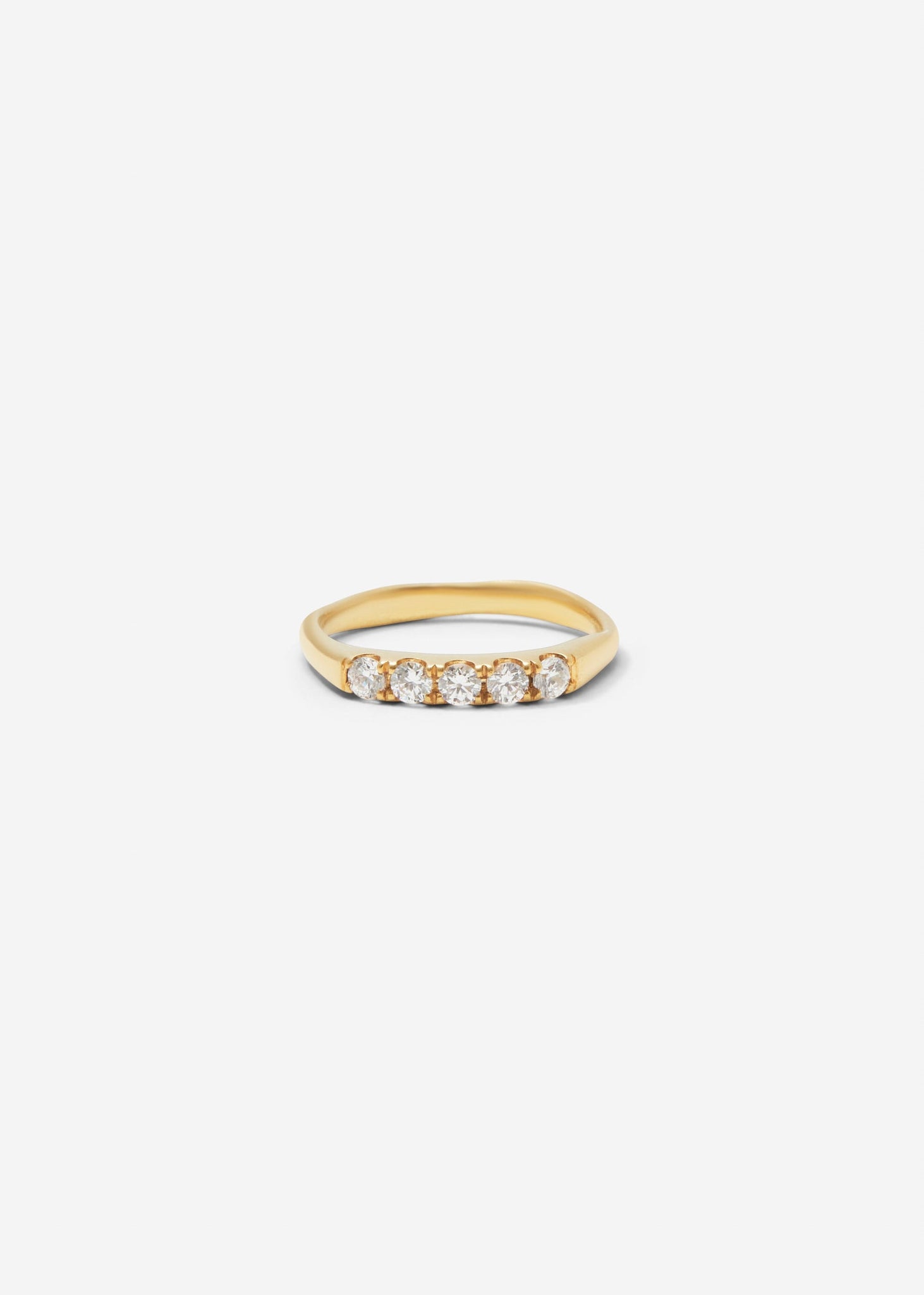 Scallop Set 1/4 Eternity Band 0.06 ct - Customised - 1