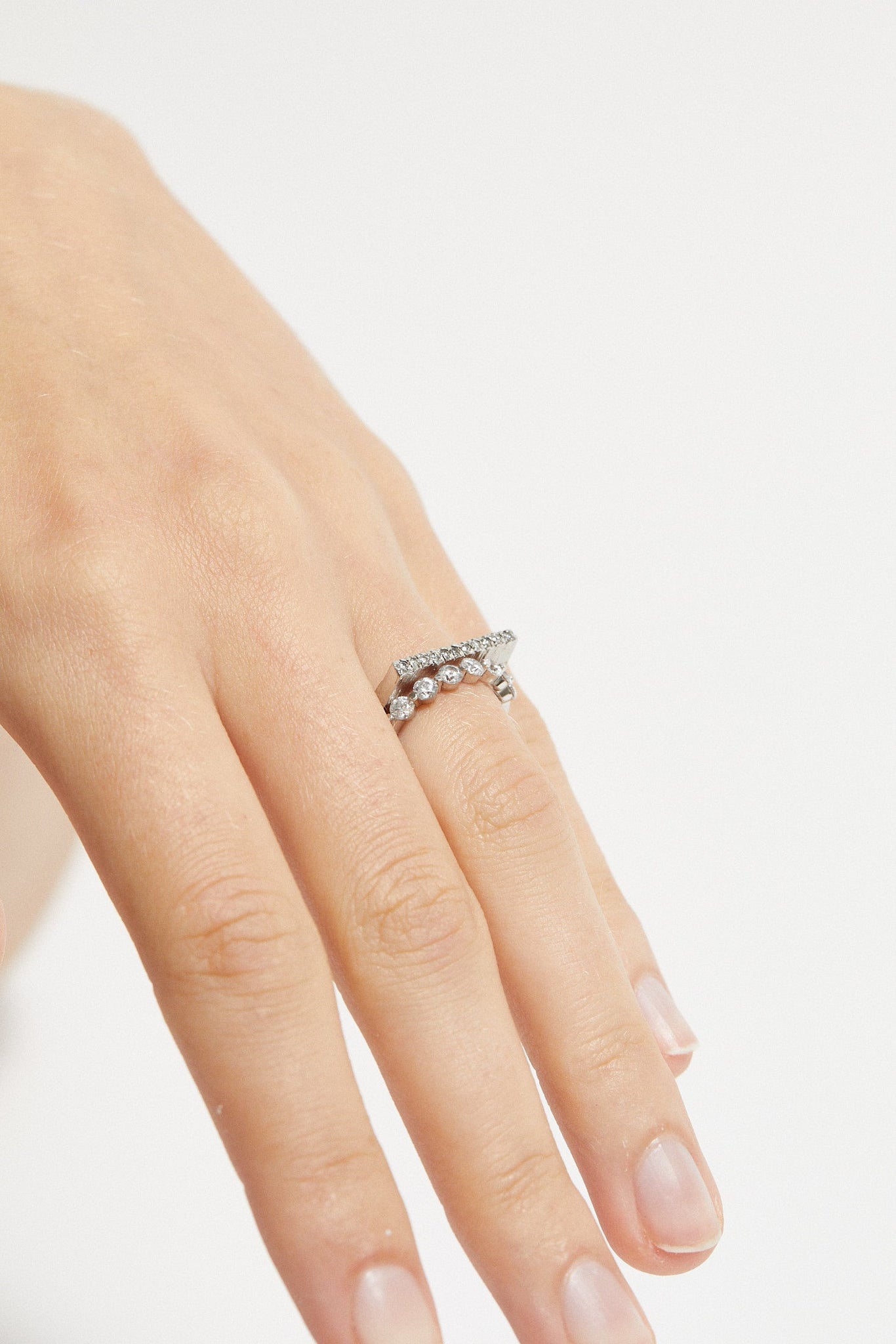 Shared Prong Set 1/3 Eternity Band 0.08 ct - Rings - Customised - 2