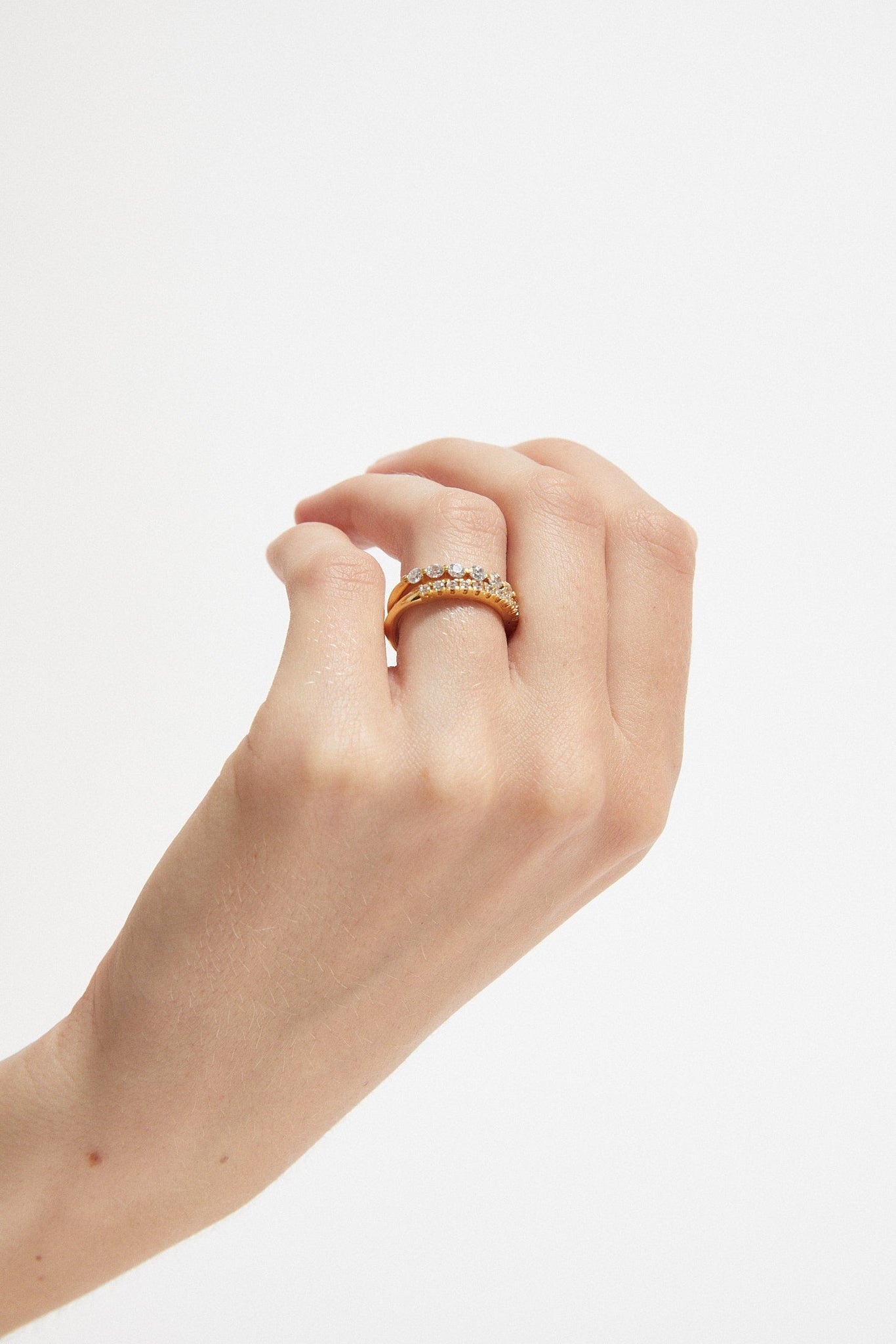 Shared Prong Set 1/3 Eternity Band 0.08 ct - Rings - Customised - 7