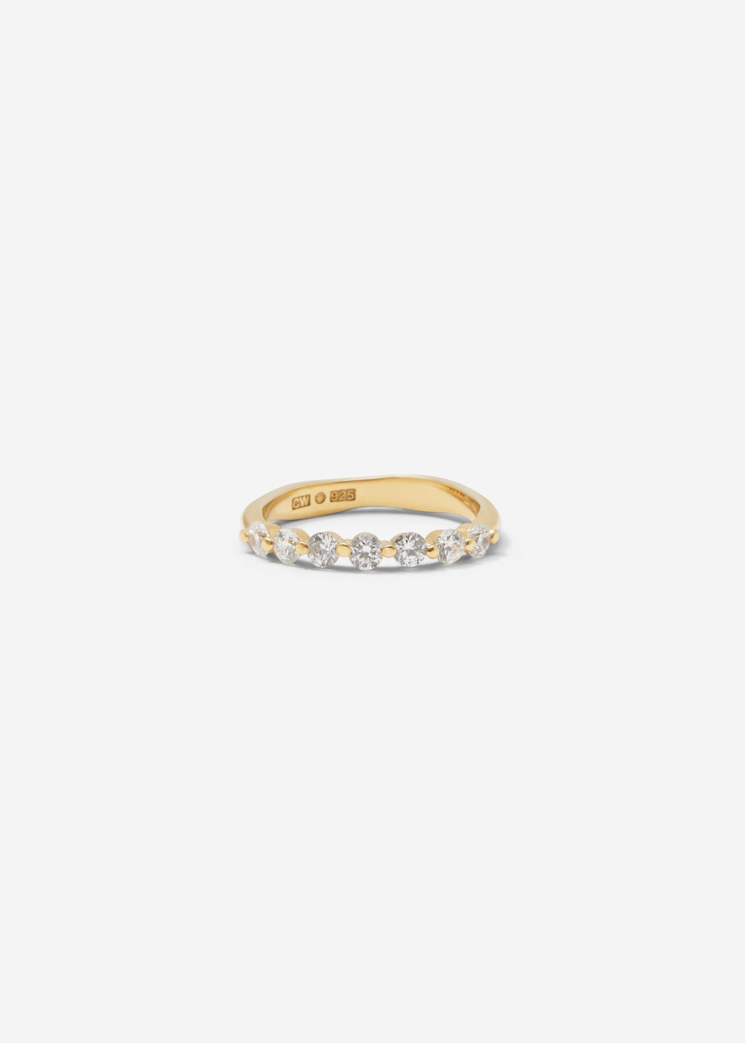 Shared Prong Set 1/3 Eternity Band 0.08 ct - Rings - Customised - 1