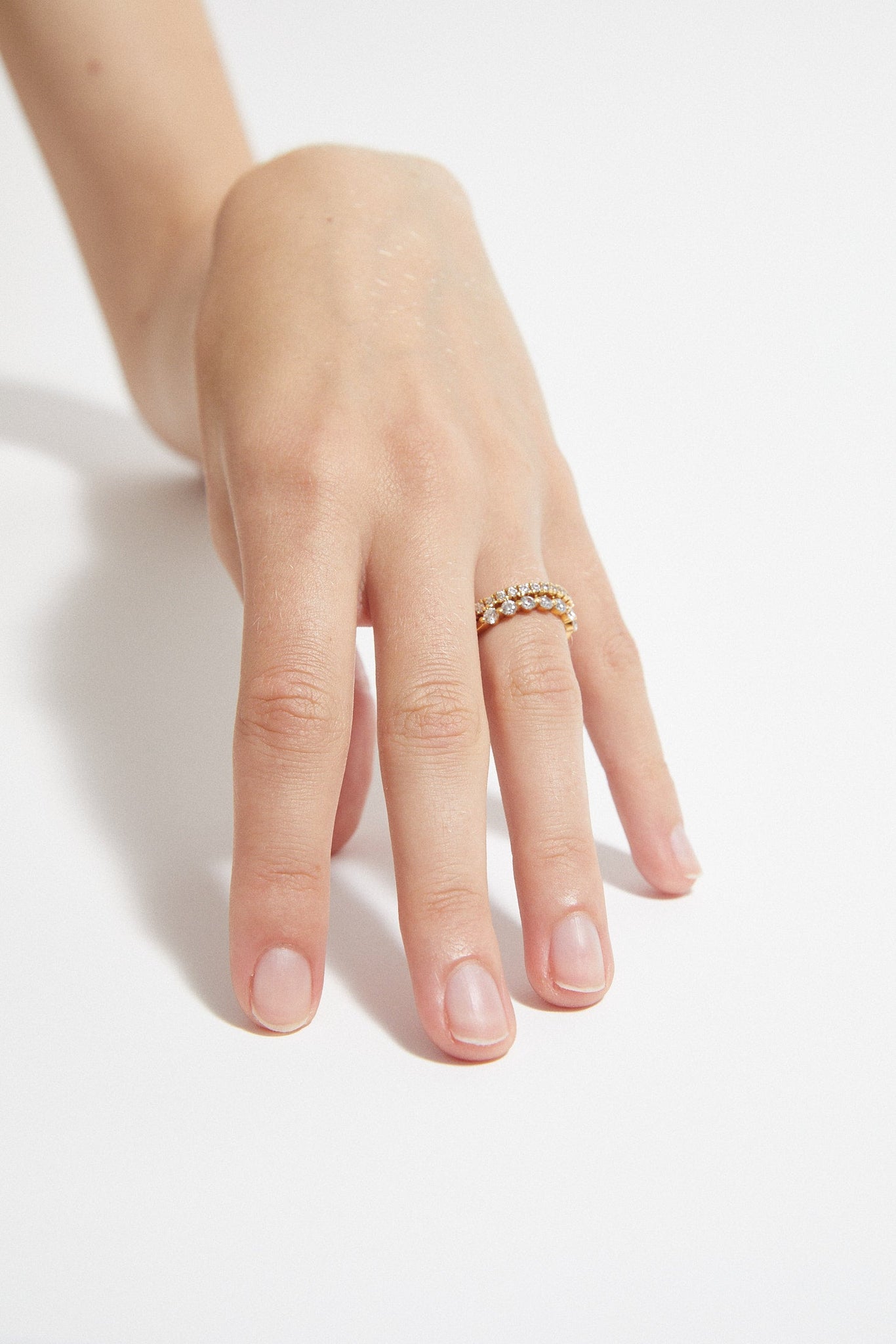 Shared Prong Set 1/3 Eternity Band 0.08 ct - Rings - Customised - 2