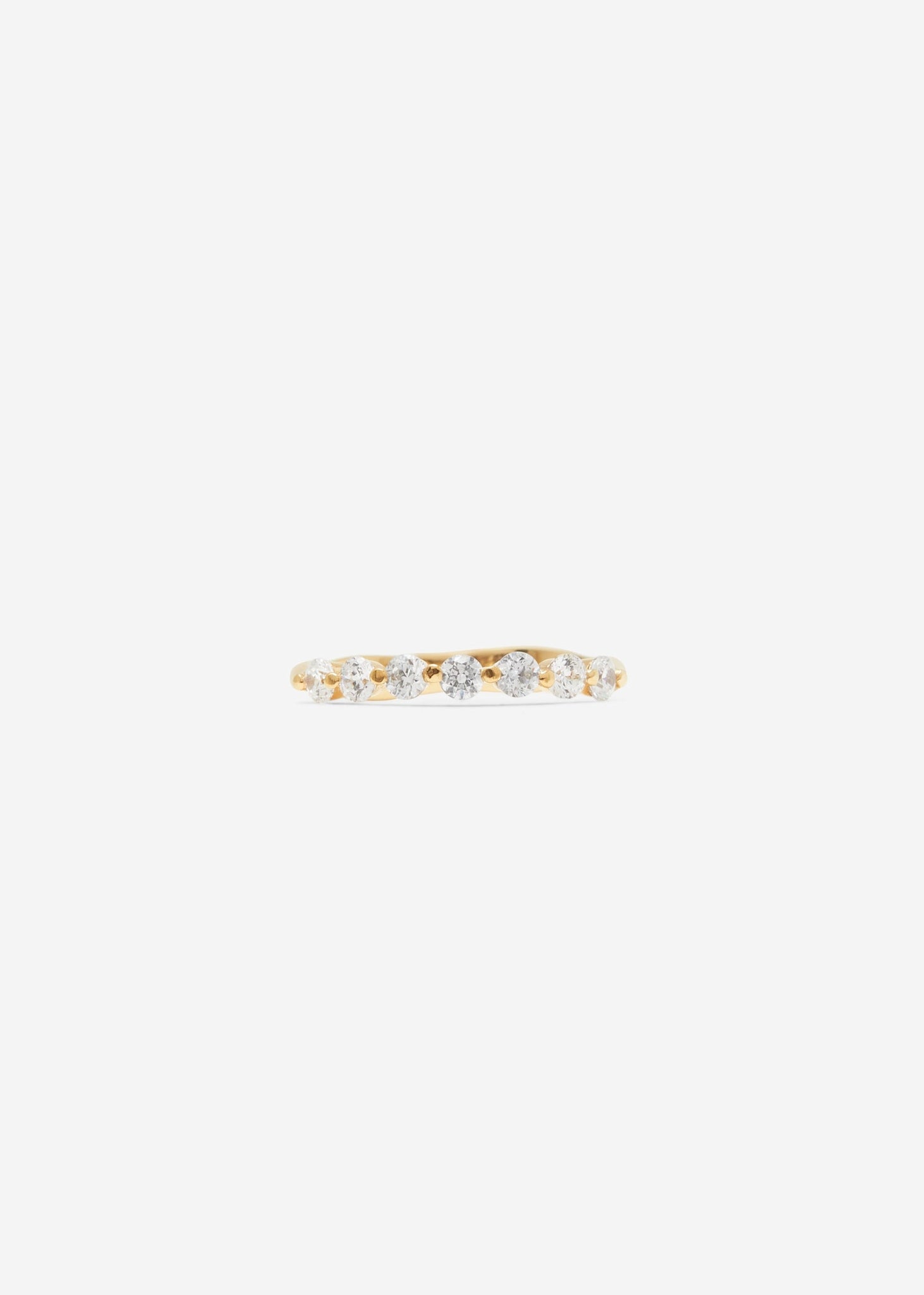 Shared Prong Set 1/3 Eternity Band 0.08 ct - Rings - Customised - 6
