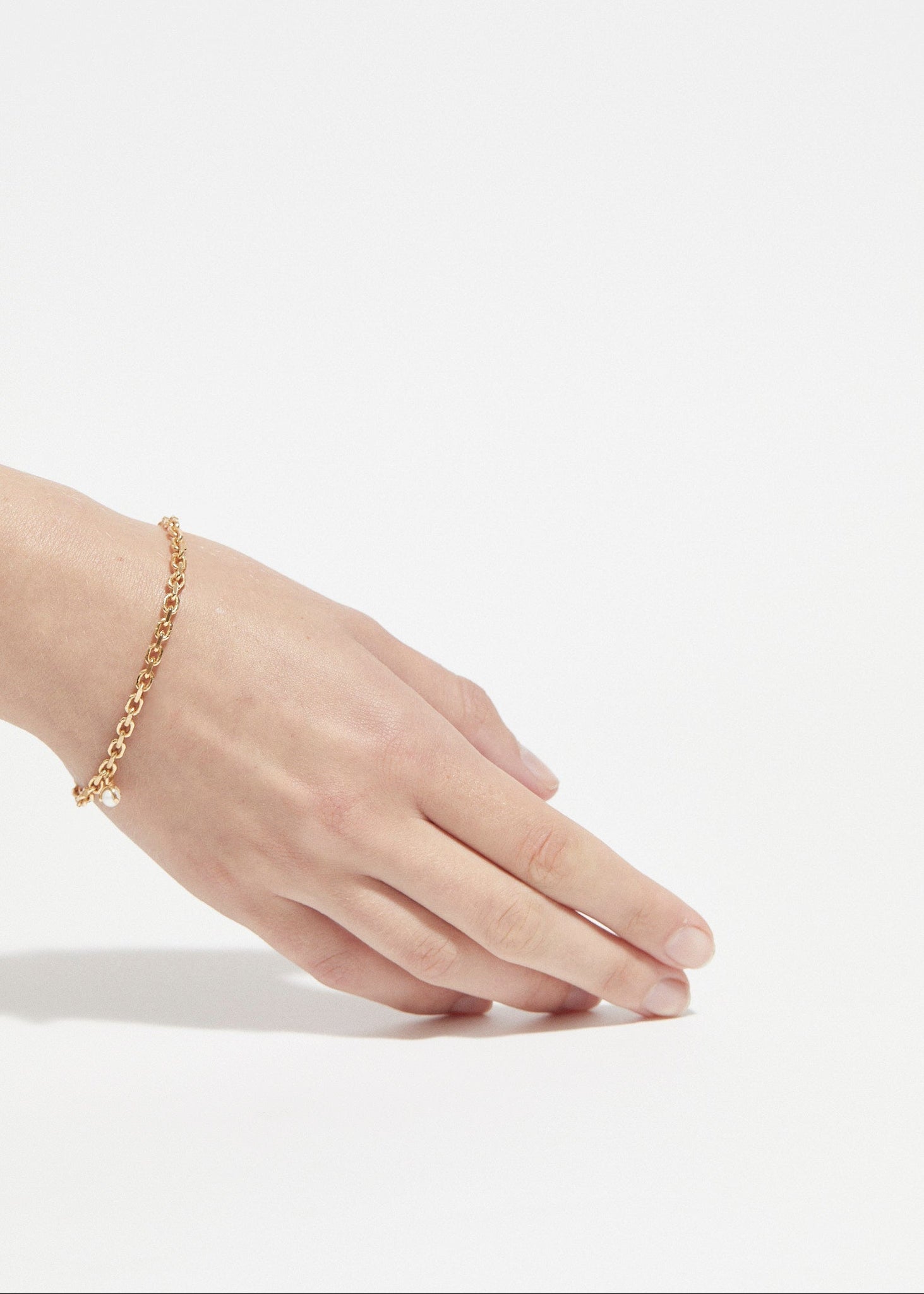 Single Pearled Bracelet - Gold - Sample - 1