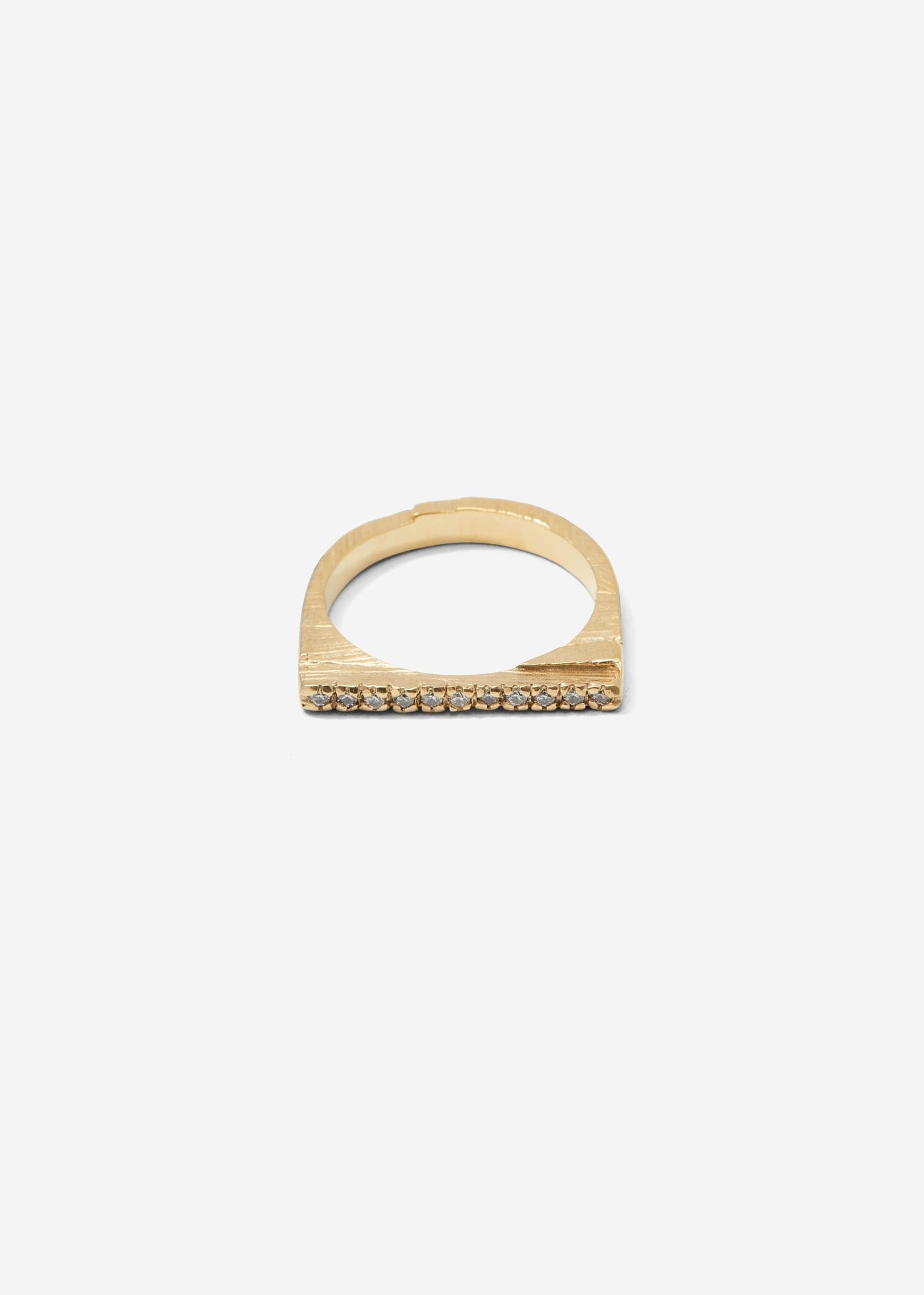 Slized Fishtail Set 1/3 Eternity Band 0,015 ct - Customised - 6