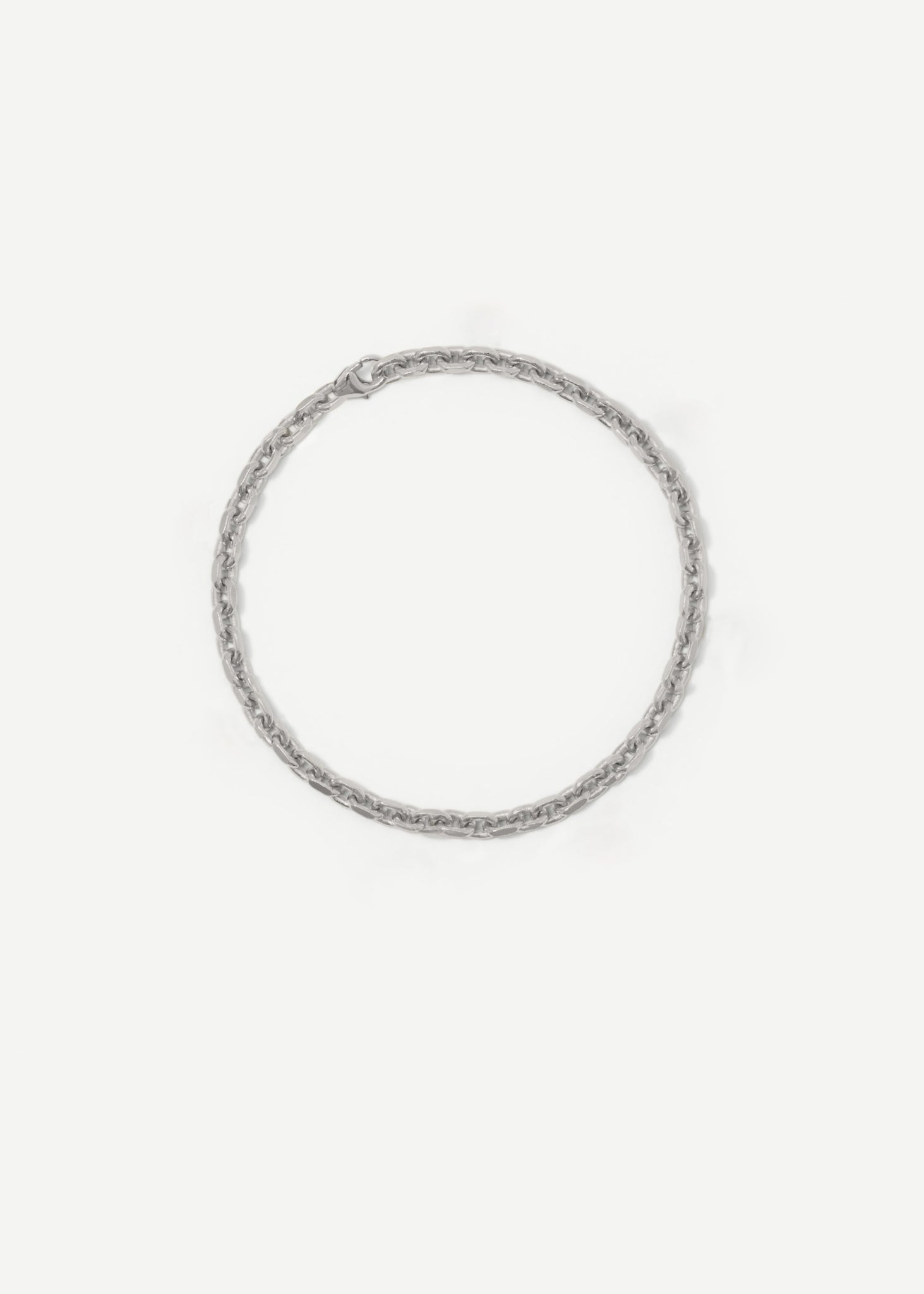 Sterling Silver Anchor Bracelet - Silver - Bracelets - Sample - 3