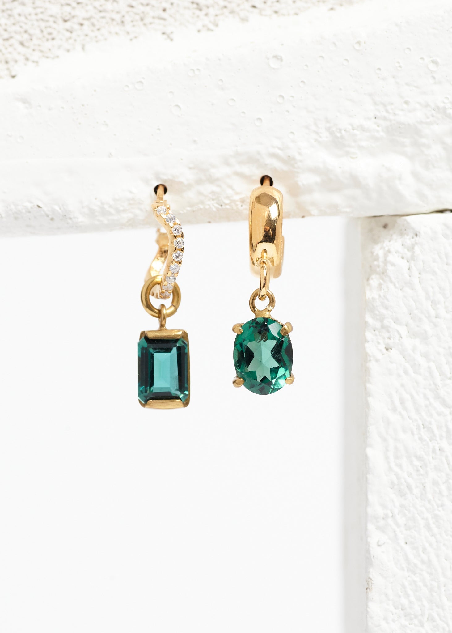 Stoned Drop Earring Mini Cornelia Webb Earring