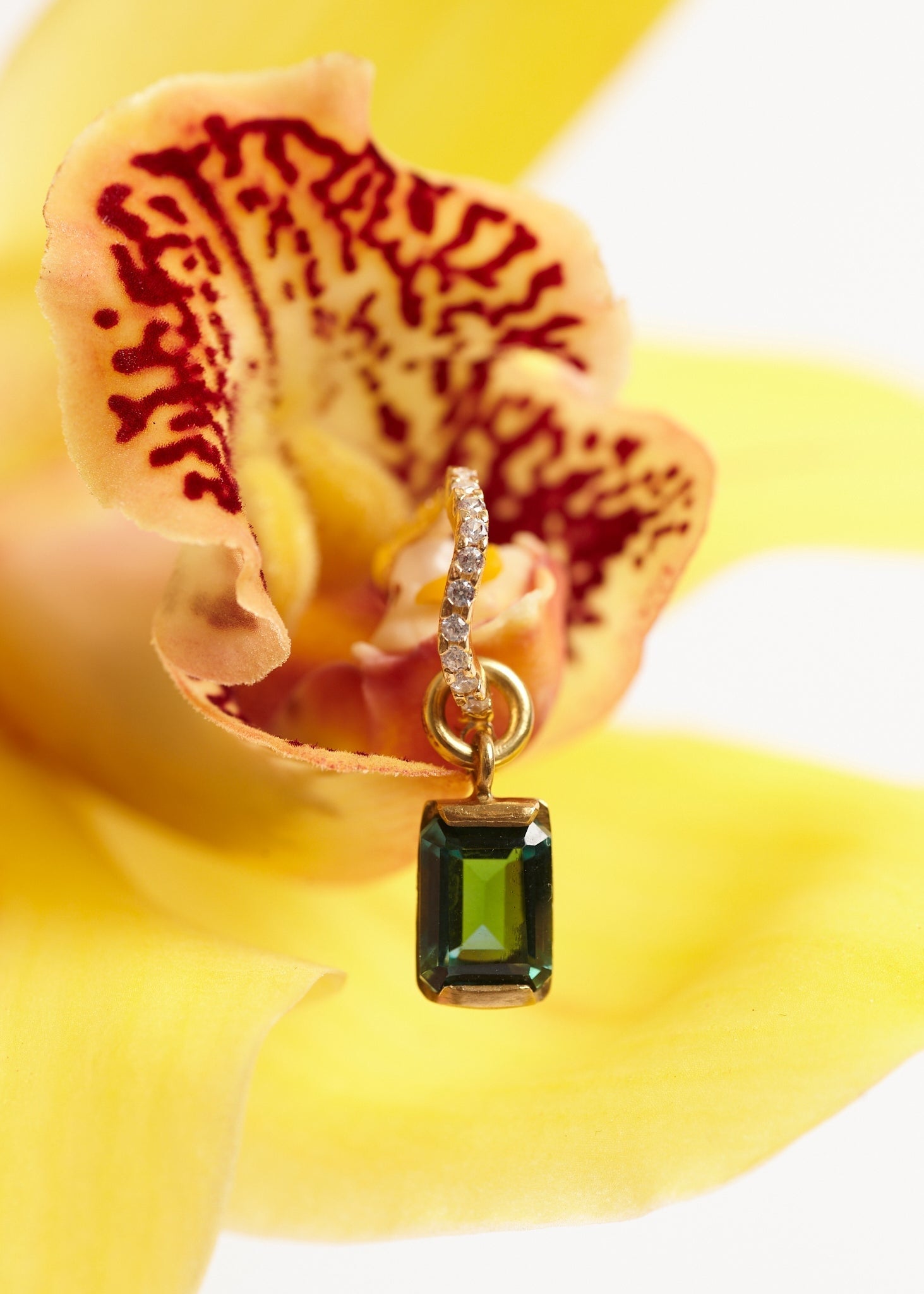 Stoned Drop Earring Mini Cornelia Webb Earring