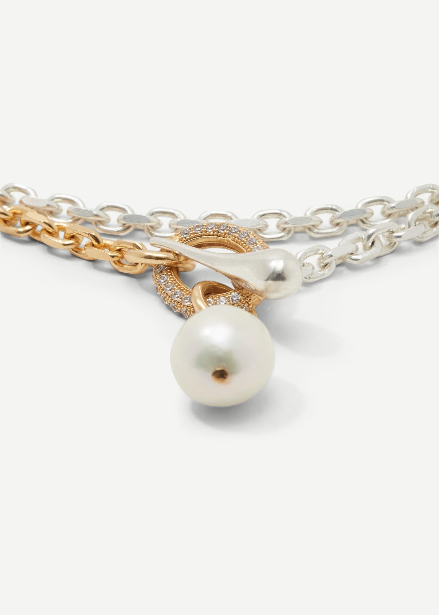 Stoned Lariat Necklace - Necklaces - Cornelia Webb - 2