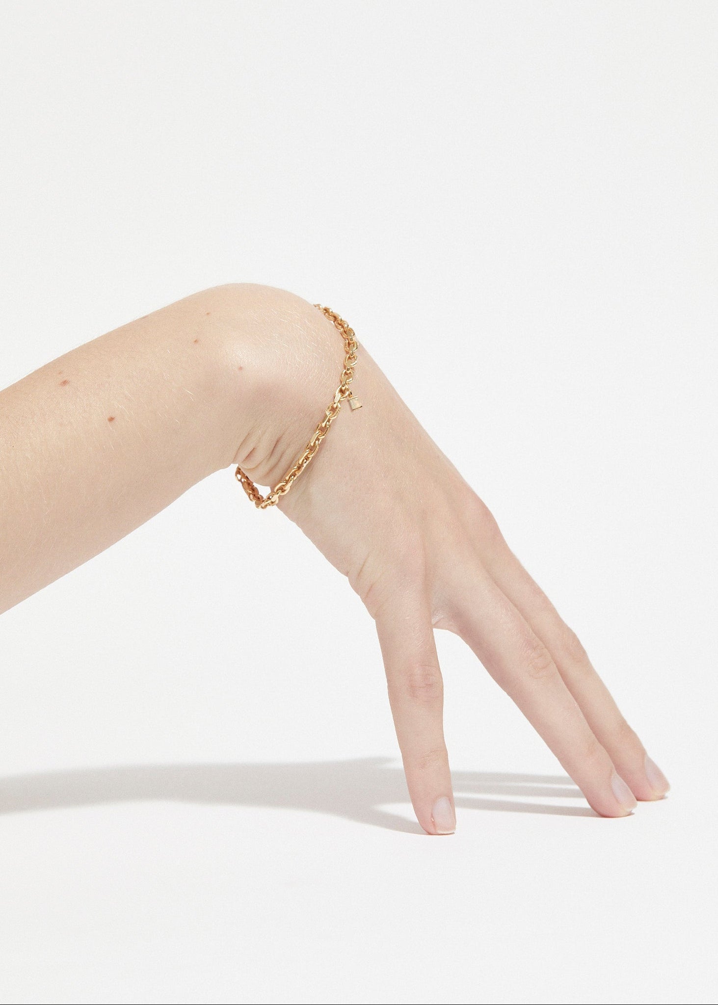 Stoned Sterling Silver Bracelet - Opal - Sample - 1