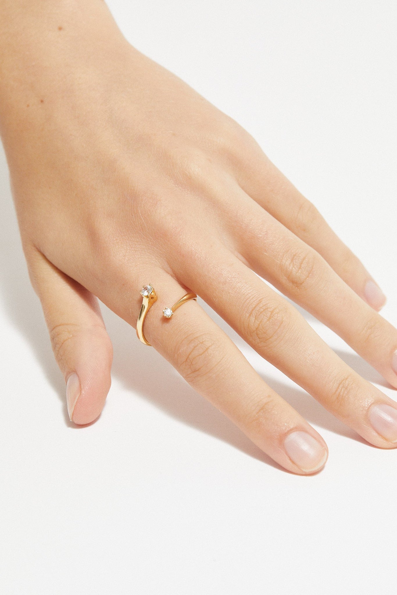 Toi et Moi Flexitaire Ring - Customised - 2