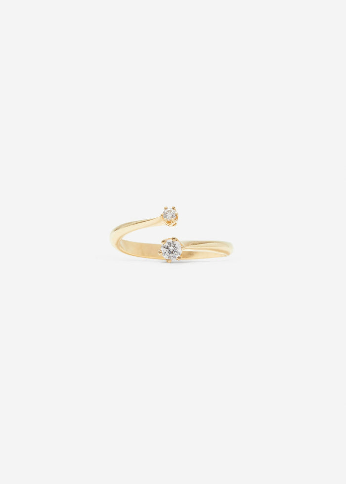 cornelia webb Toi et Moi Flexitaire Ring