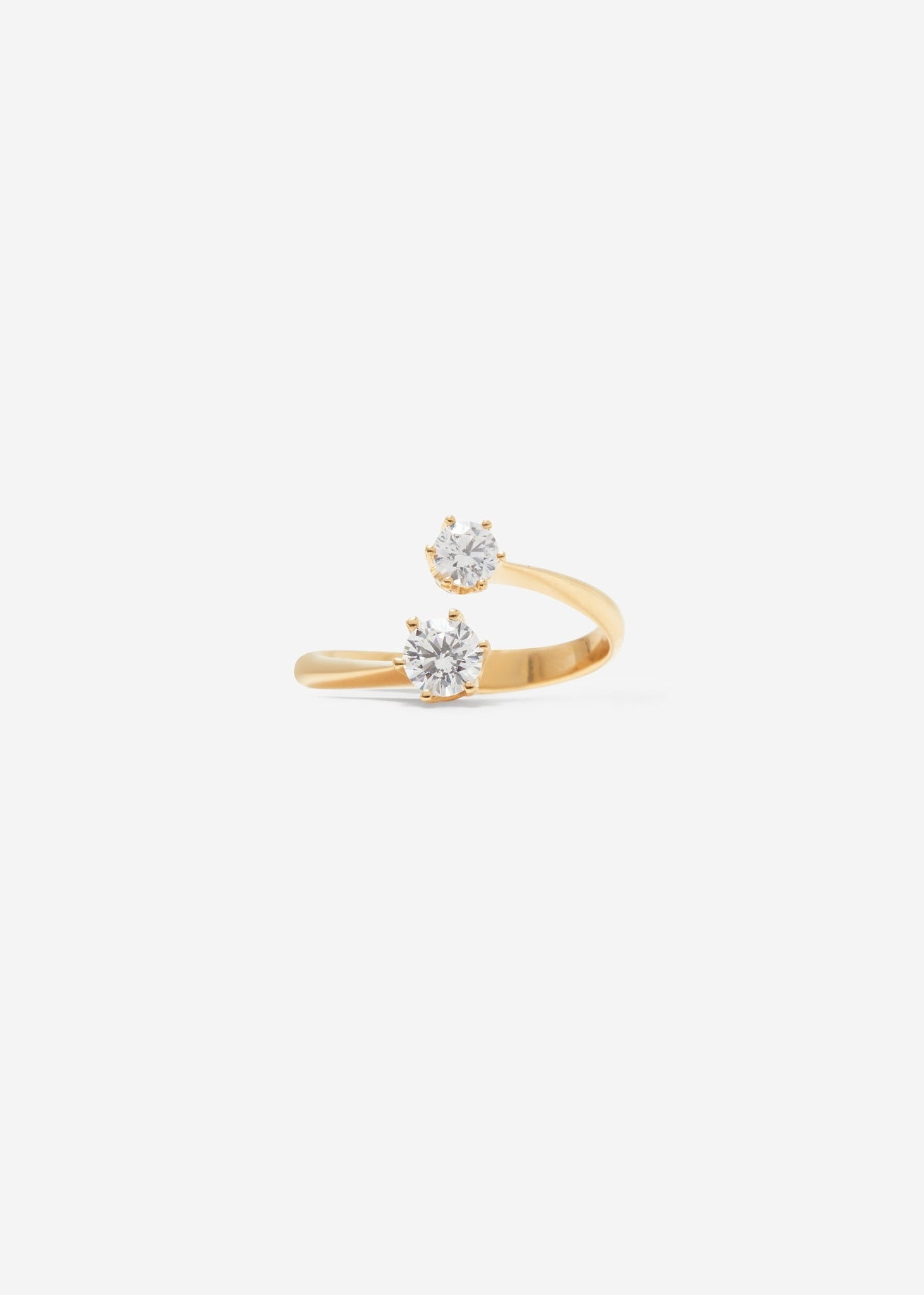 Toi et Moi Flexitaire Ring - Customised - 1