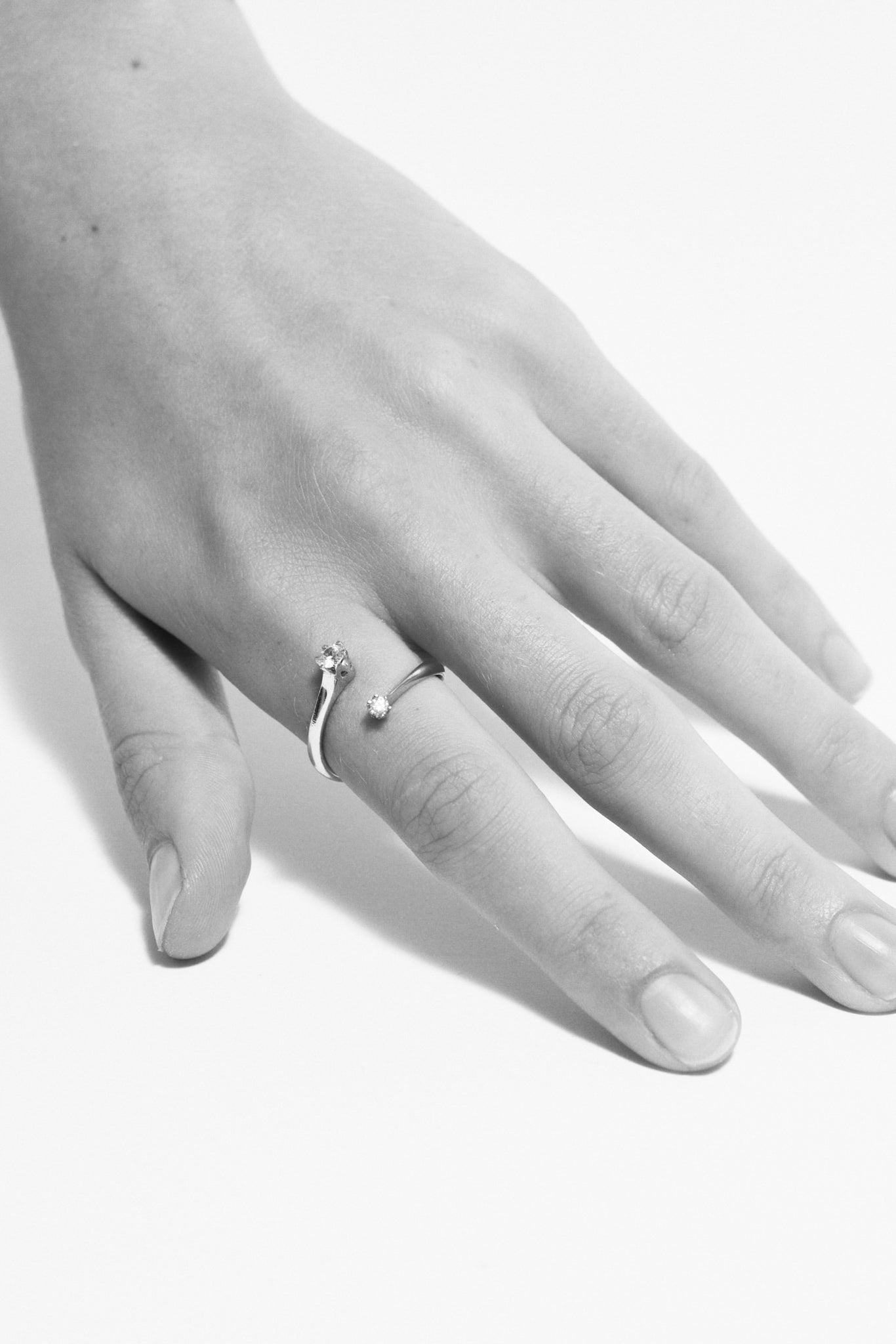 Toi et Moi Flexitaire Ring - Customised - 3
