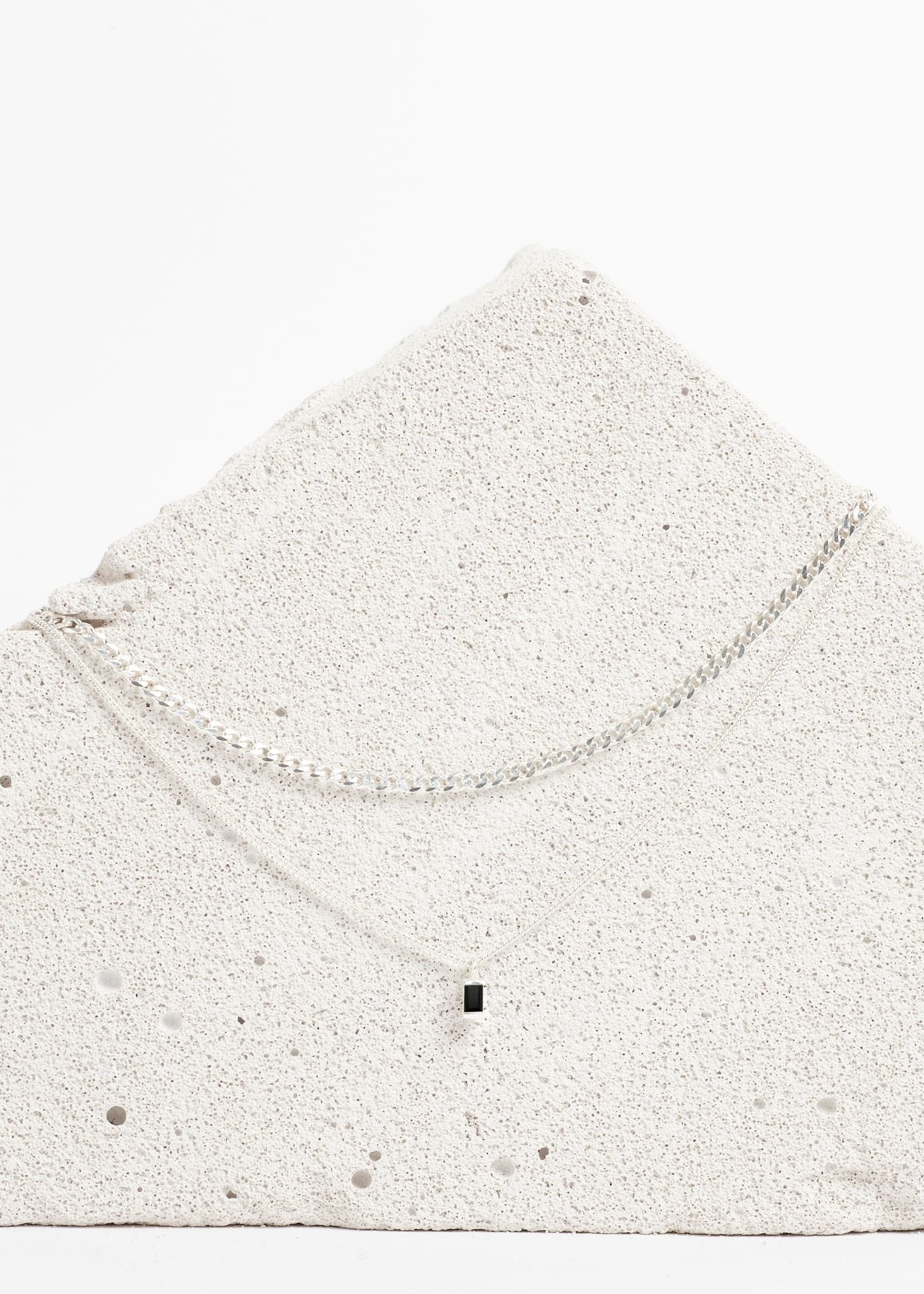 Warped Double Necklace | Onyx - Necklaces - Cornelia Webb - 1