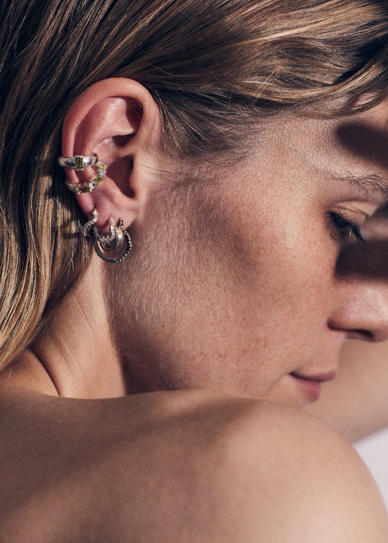 Warped Ear Cuff Maxi - Silver - SALE - 1