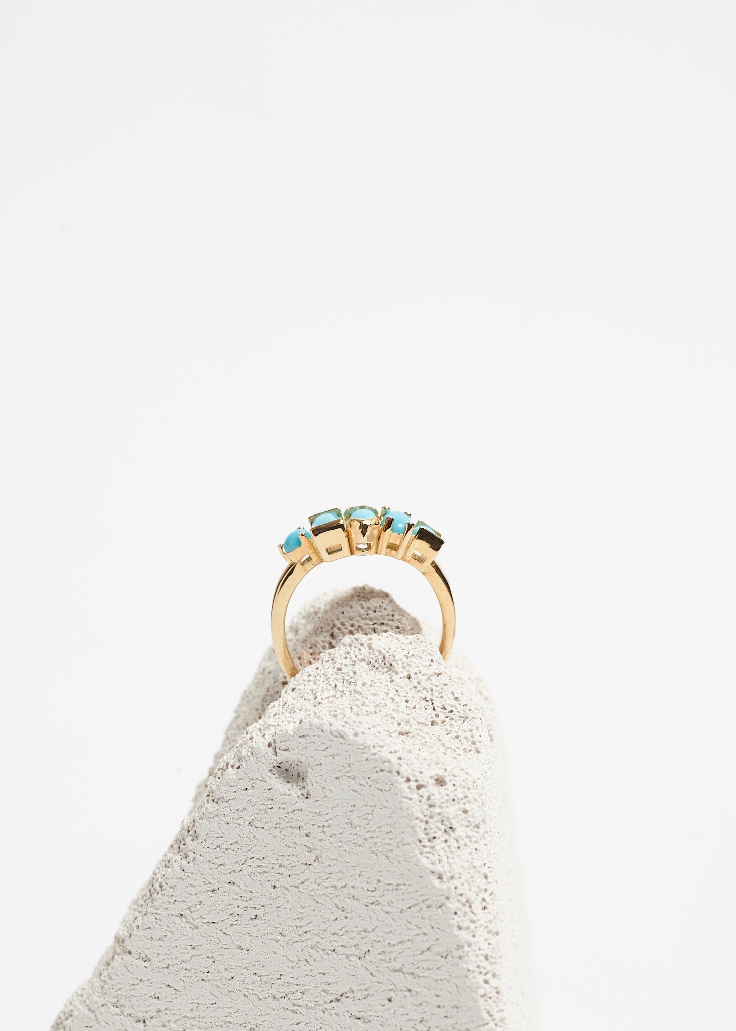 WARPED MULTI-STONE RING Cornelia Webb Ring