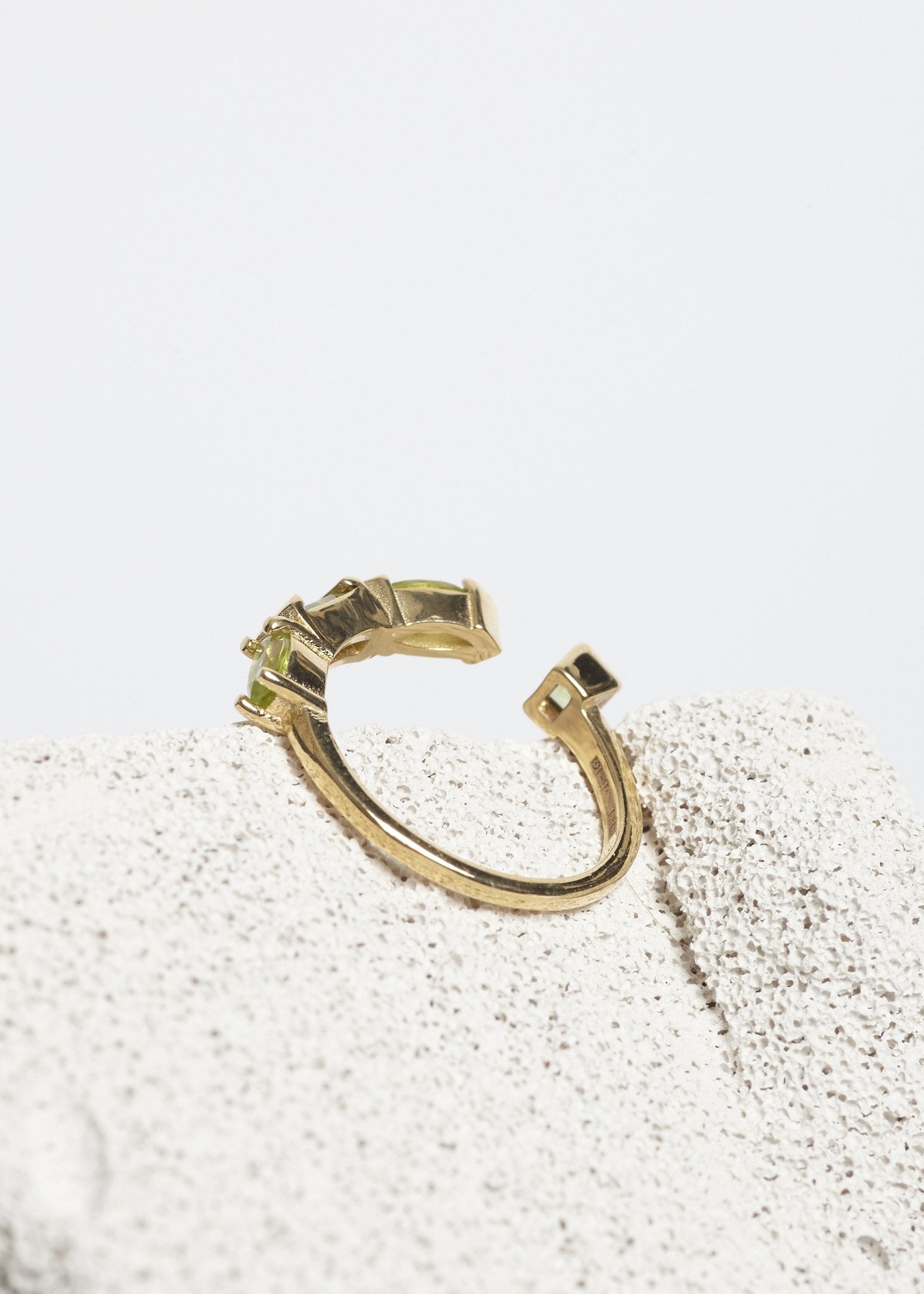 Warped Quadruple Mixed Ring Cornelia Webb Ring
