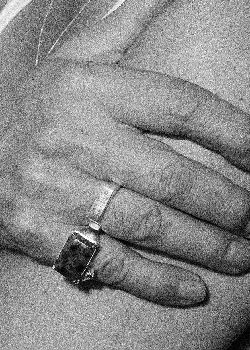 Warped Signet Ring - Dumortierite - Rings - Cornelia Webb - 6