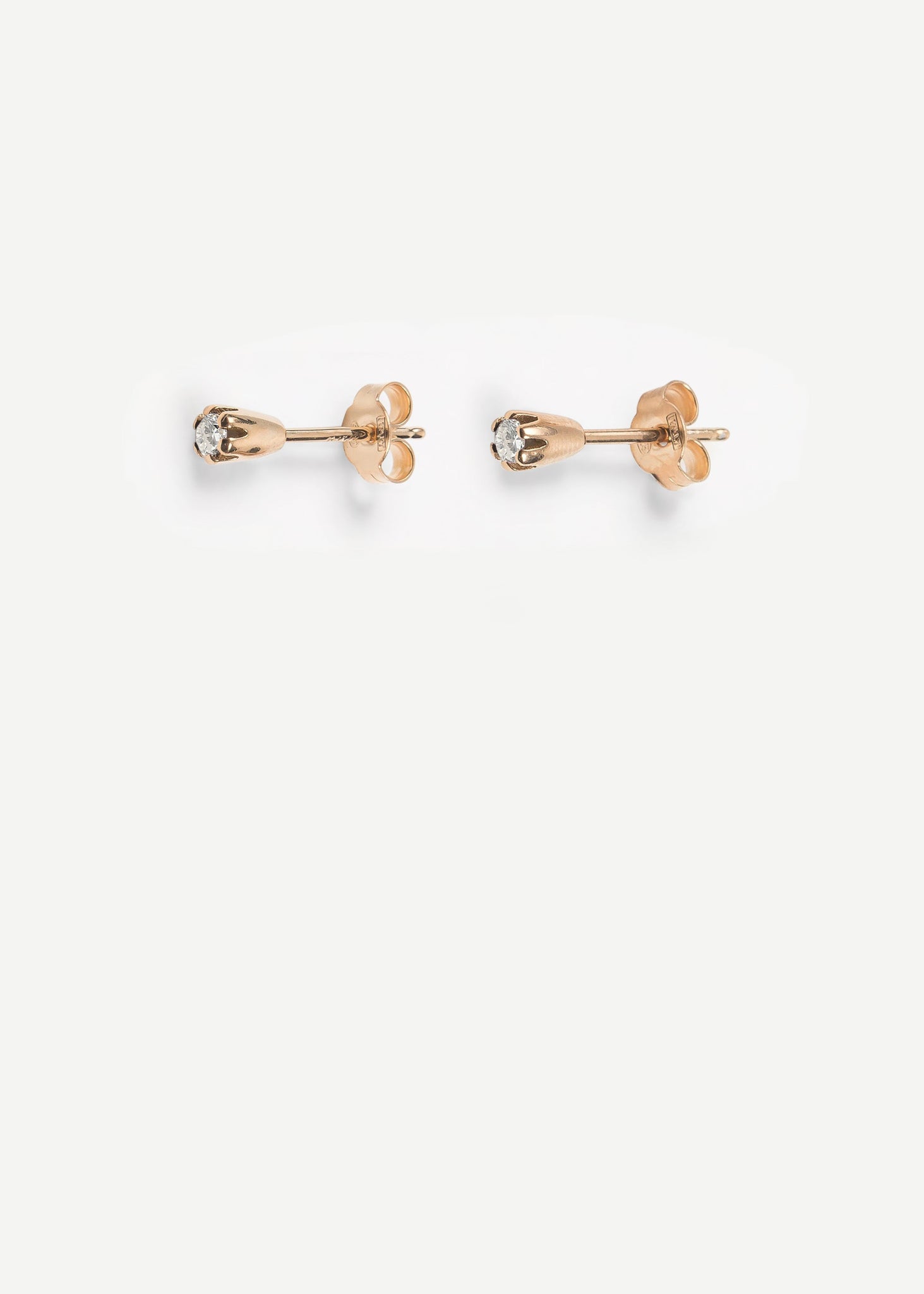 Warped Stud Earring Mini - Gold - Earrings - SALE - 3