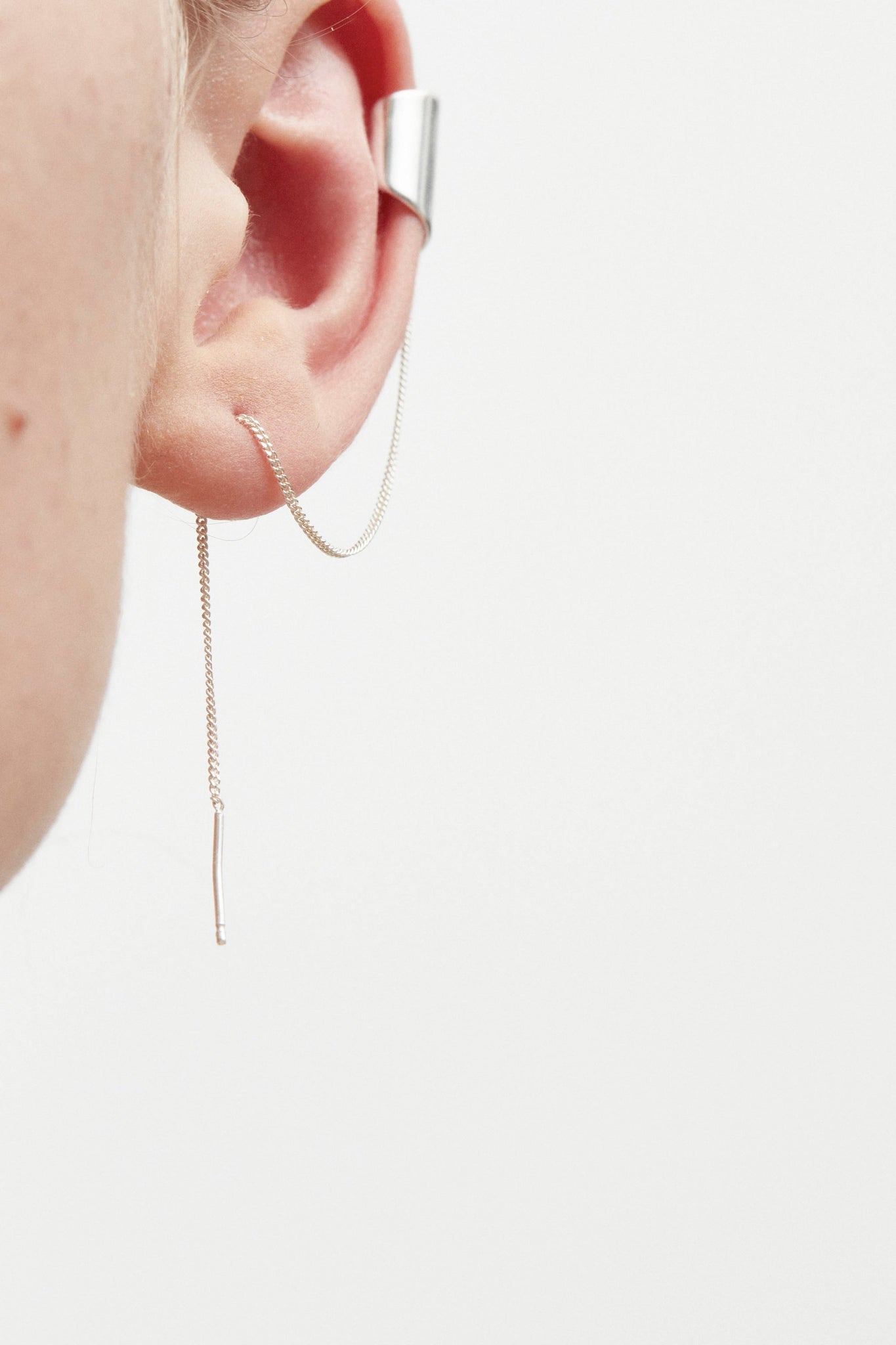 Warped Threader Ear Cuff - Earrings - Cornelia Webb - 2