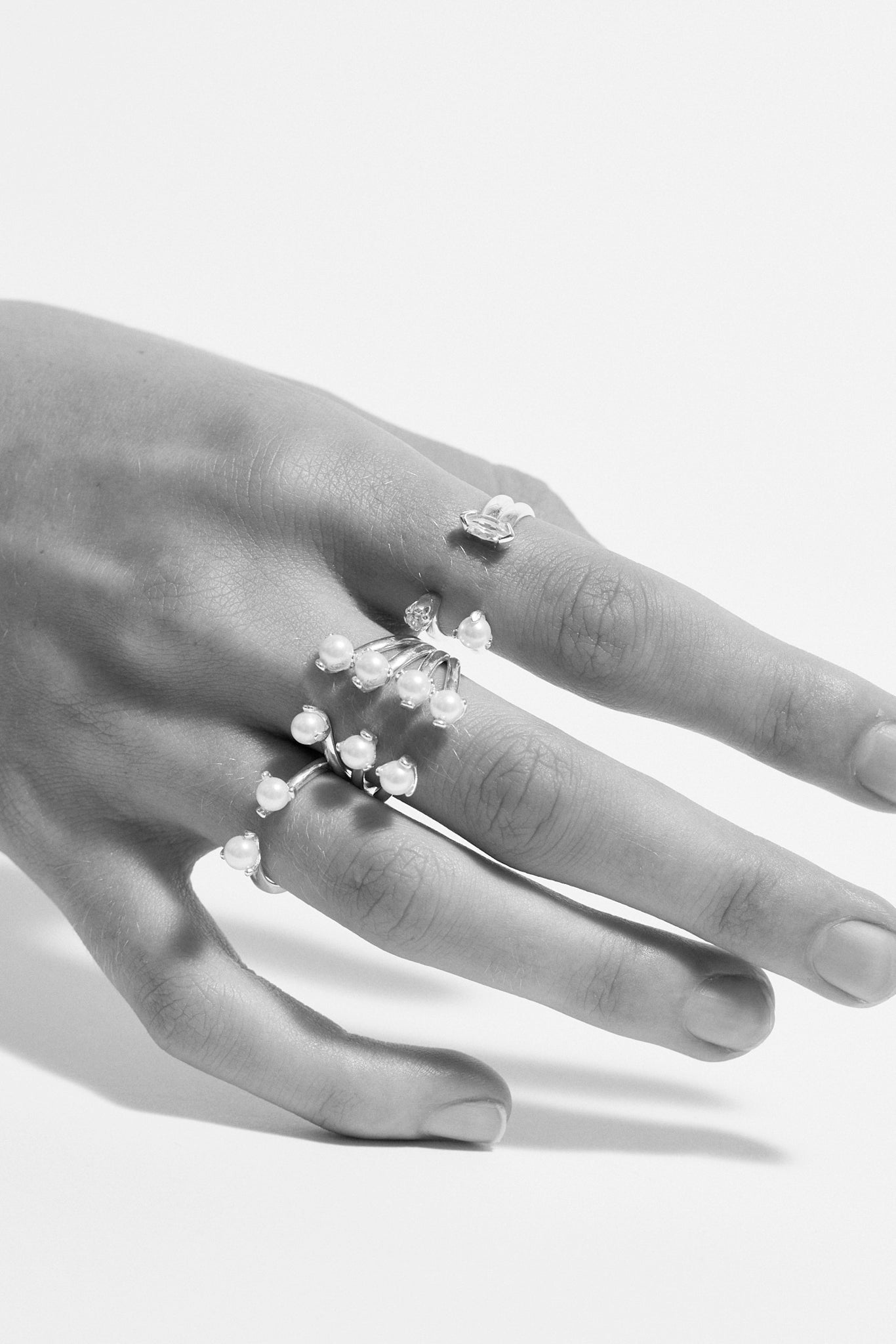 Warped Triple Mix Ring - Buy Cornelia Webb