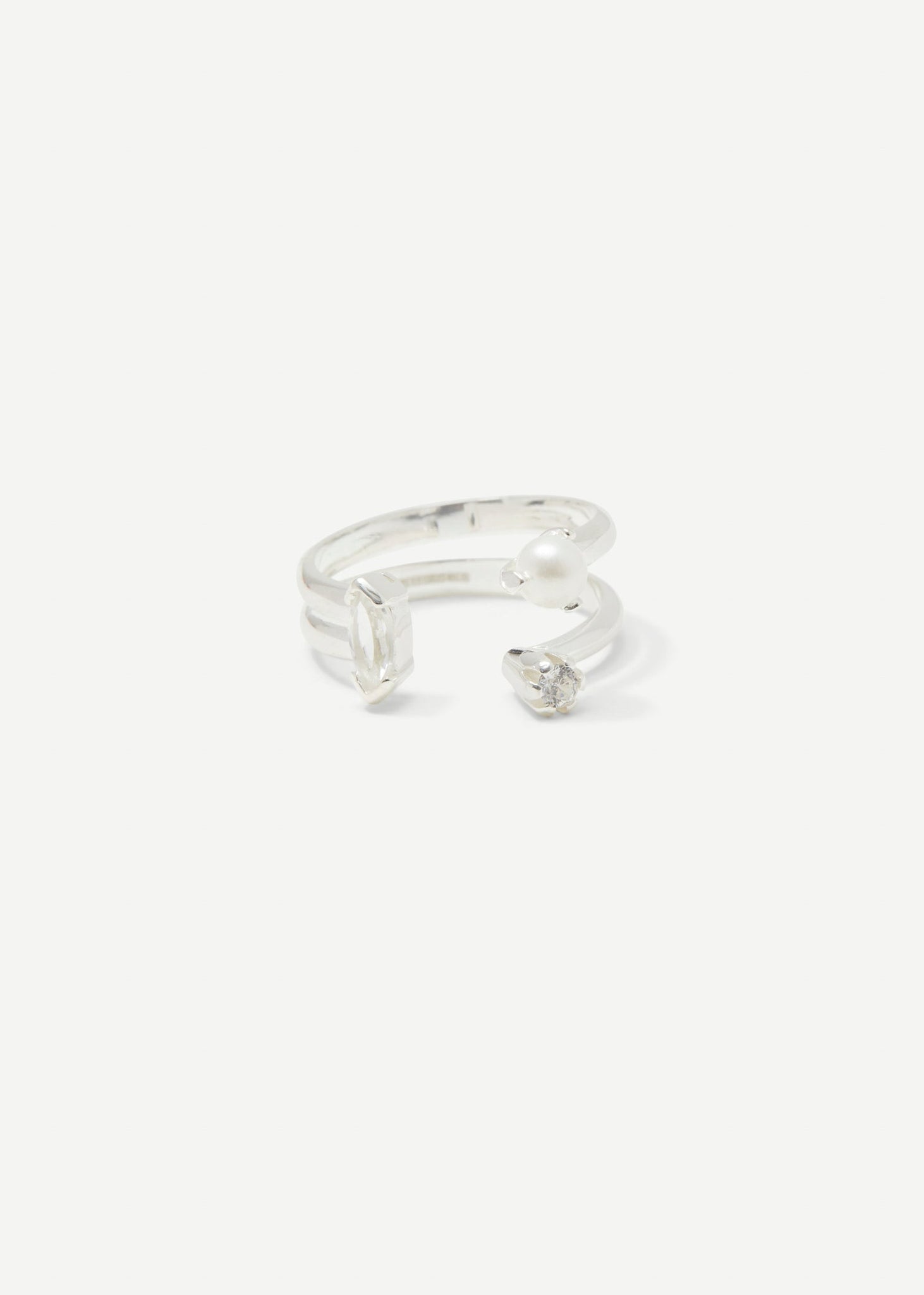 Warped Triple Mix Ring - Cornelia Webb - 1